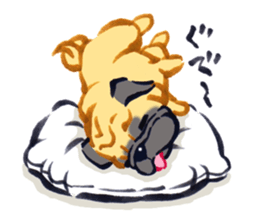 Pug's Life jp sticker #1350301