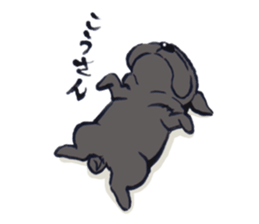 Pug's Life jp sticker #1350305