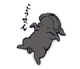 Pug's Life jp sticker #1350305
