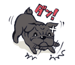Pug's Life jp sticker #1350310