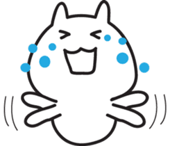 Cat healing Yuruyuru sticker #1350545