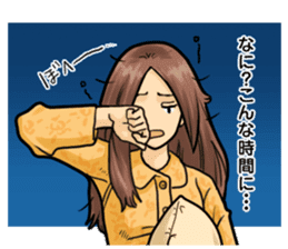 GIRL's ACTION sticker #1350563