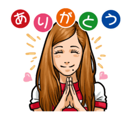 GIRL's ACTION sticker #1350568