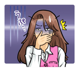 GIRL's ACTION sticker #1350571