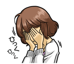 GIRL's ACTION sticker #1350577