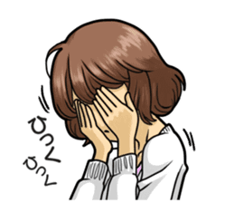 GIRL's ACTION sticker #1350577