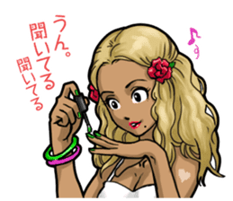 GIRL's ACTION sticker #1350581