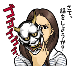 GIRL's ACTION sticker #1350582