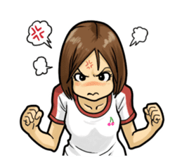 GIRL's ACTION sticker #1350590