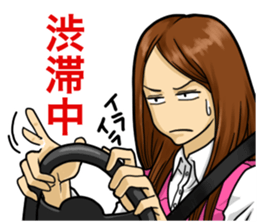 GIRL's ACTION sticker #1350597