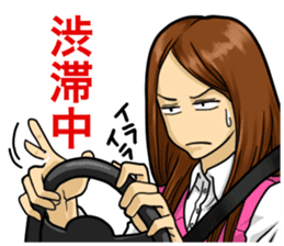 GIRL's ACTION sticker #1350597