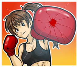 GIRL's ACTION sticker #1350600