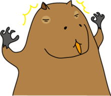 Capybara Days sticker #1350603