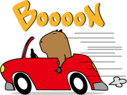 Capybara Days sticker #1350623