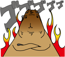 Capybara Days sticker #1350631