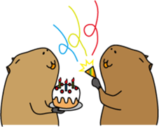 Capybara Days sticker #1350641