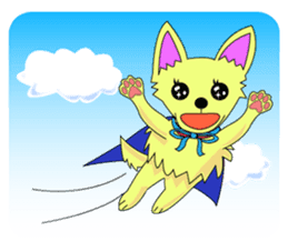 Chihuahua's "yuppi". sticker #1350705