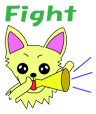 Chihuahua's "yuppi". sticker #1350711