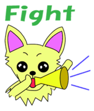 Chihuahua's "yuppi". sticker #1350711