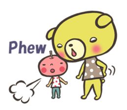 Kawaii little Bear sticker #1350889