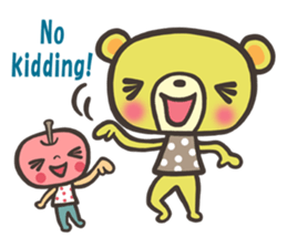 Kawaii little Bear sticker #1350890