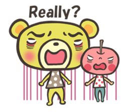 Kawaii little Bear sticker #1350894