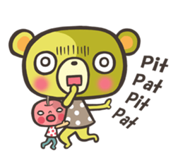 Kawaii little Bear sticker #1350896