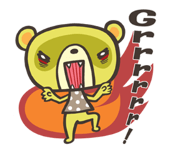 Kawaii little Bear sticker #1350897