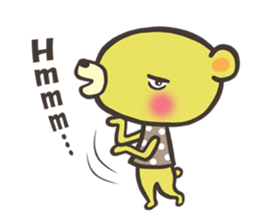 Kawaii little Bear sticker #1350903