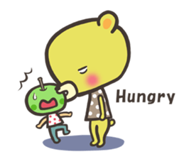 Kawaii little Bear sticker #1350905