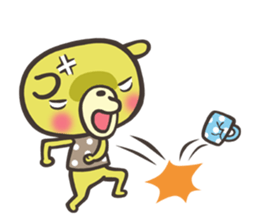 Kawaii little Bear sticker #1350907