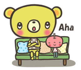 Kawaii little Bear sticker #1350909