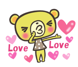 Kawaii little Bear sticker #1350912