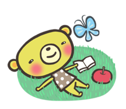 Kawaii little Bear sticker #1350915