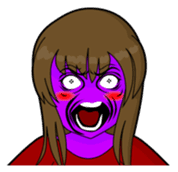 Tough girl (English version) sticker #1351401