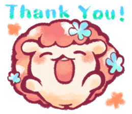 Animal round and round sticker #1351606