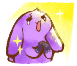 Animal round and round sticker #1351608