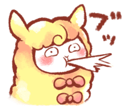 Animal round and round sticker #1351615