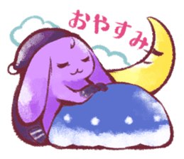 Animal round and round sticker #1351619