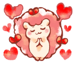 Animal round and round sticker #1351621