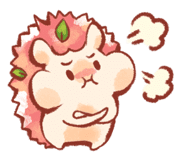 Animal round and round sticker #1351625