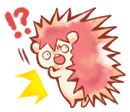 Animal round and round sticker #1351628