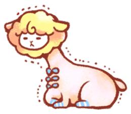 Animal round and round sticker #1351640