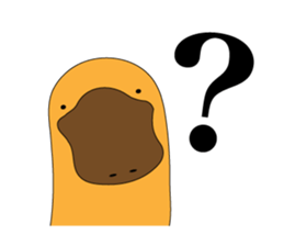 platypus Sticker sticker #1351769