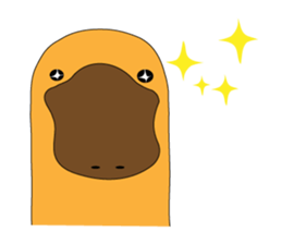 platypus Sticker sticker #1351795
