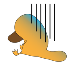 platypus Sticker sticker #1351801
