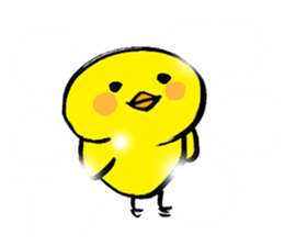 Simple chick sticker #1351860