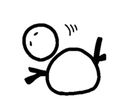 Snowman-Yukidaruman- sticker #1351963