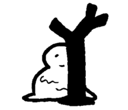 Snowman-Yukidaruman- sticker #1351980