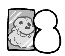 Snowman-Yukidaruman- sticker #1351987